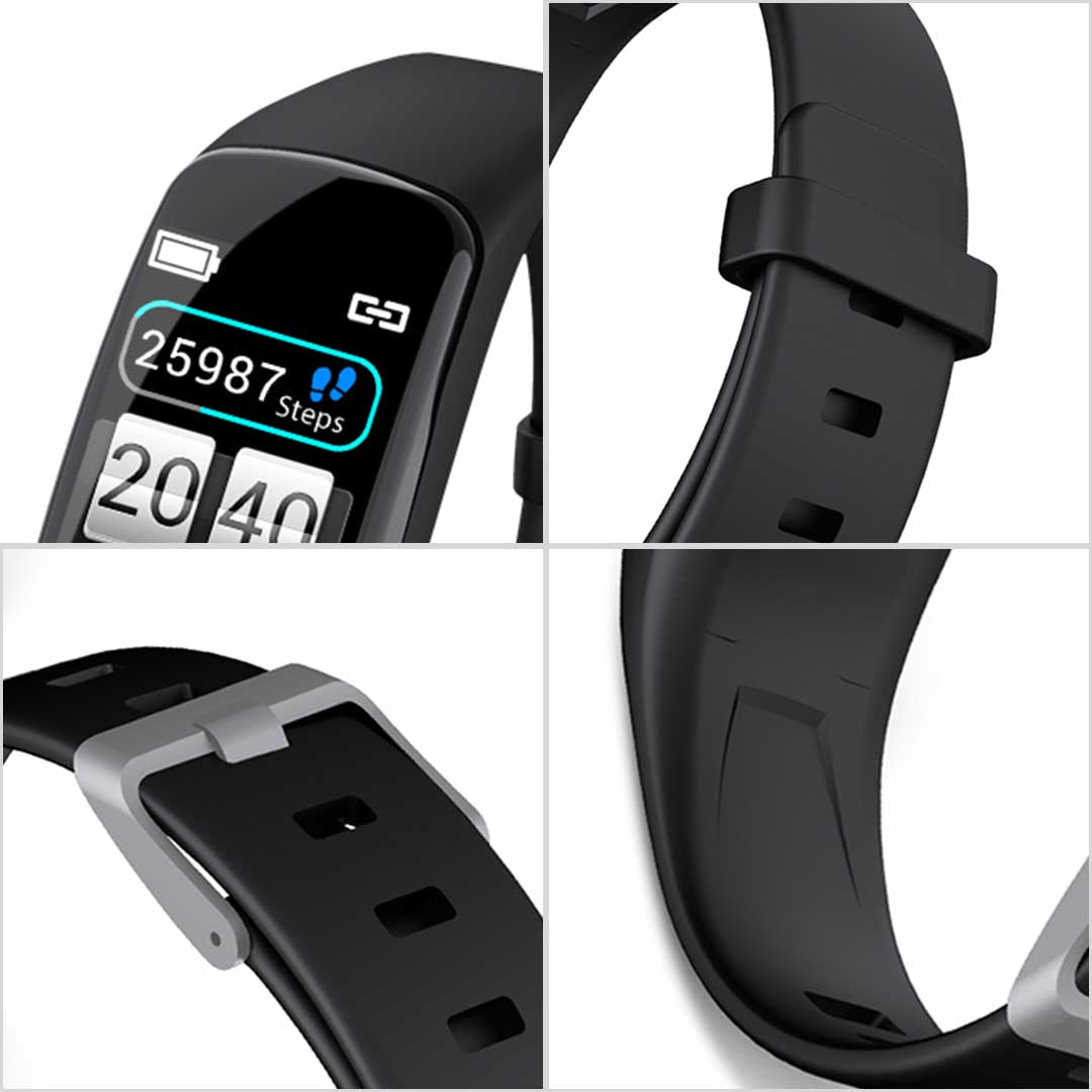 NNEAGS Sport Monitor Wrist Touch Fitness Tracker Smart Watch Red-1