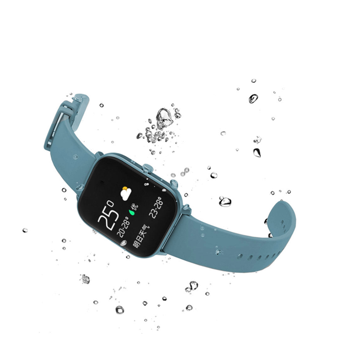 NNEAGS Waterproof Fitness Smart Wrist Watch Heart Rate Monitor Tracker P8 Blue-2