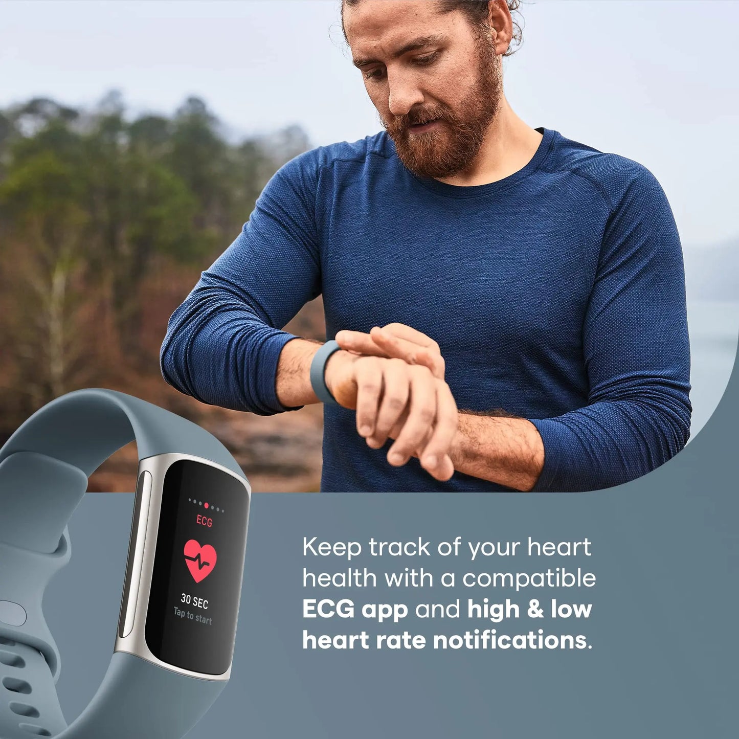 NNEOBA Health Fitness Tracker Monitoring Blue-1