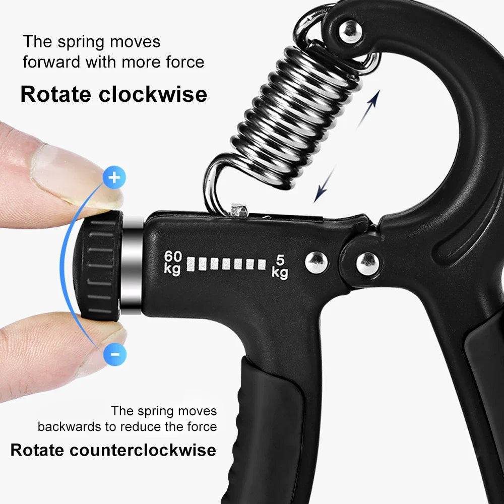Adjustable Grip Strengthener 5-60KG Hand Exerciser-3