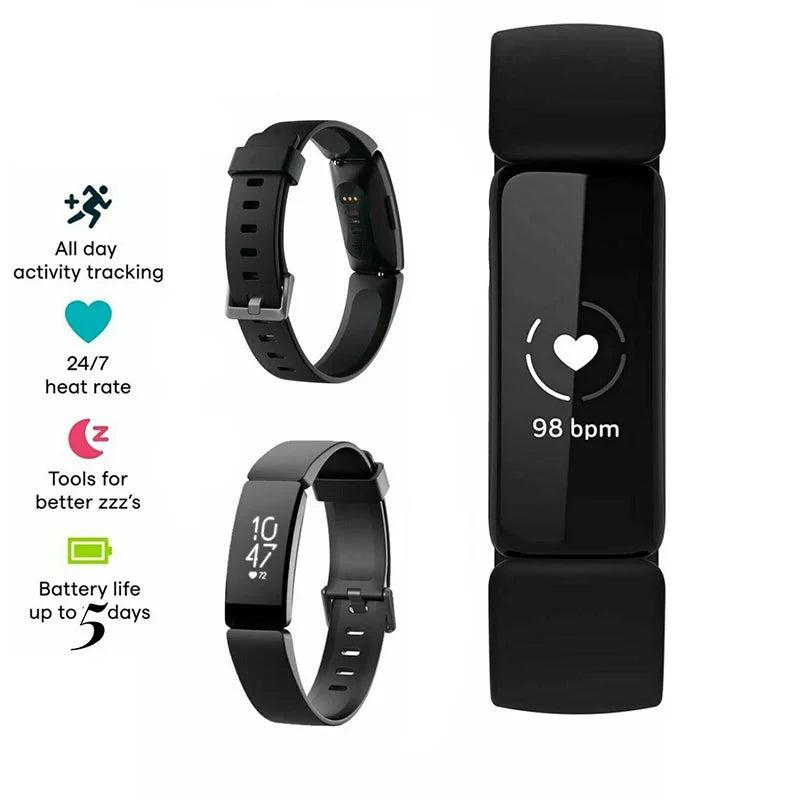 NNEOBA Health Fitness Smart Band Pack Black-1