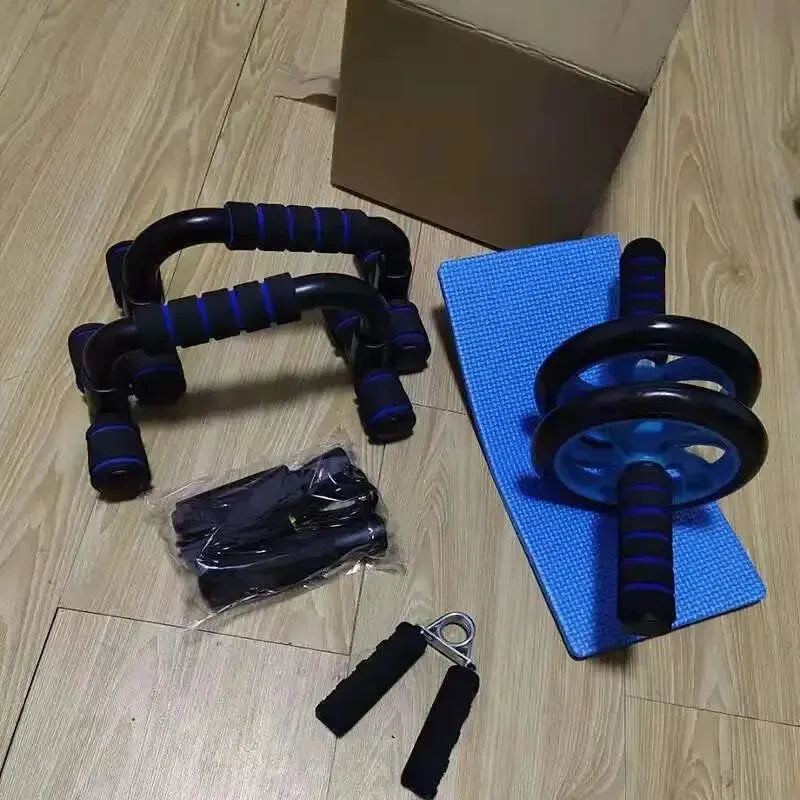 Multi-functional Equipment 4-Piece Fitness Wheel Set-3
