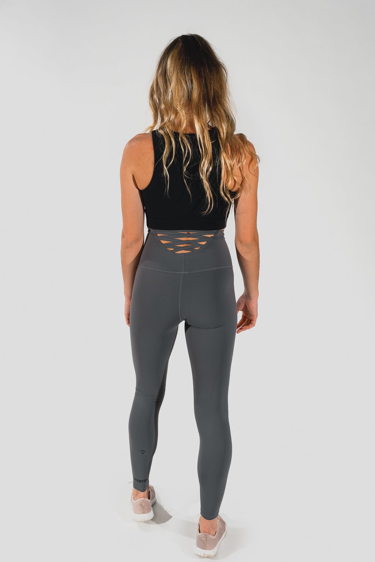 Women's Soft Leggings Gray-2