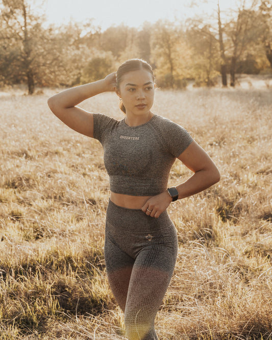 Women's Seamless Crop Top-0