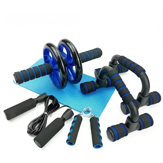 Multi-functional Equipment 4-Piece Fitness Wheel Set-0