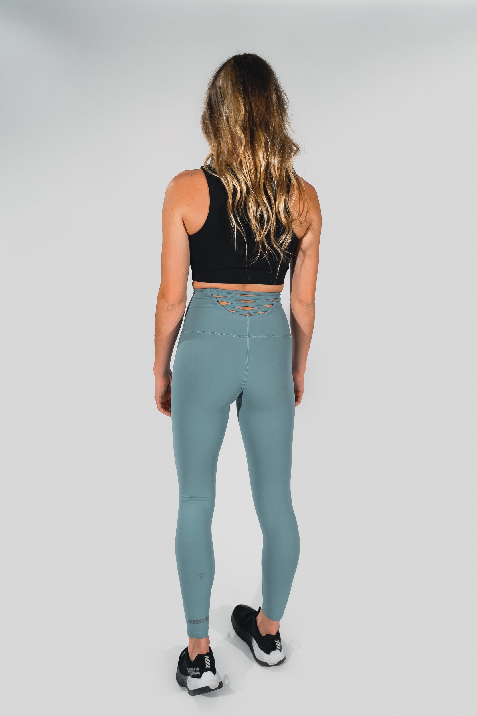 Women's Soft Leggings Teal-0