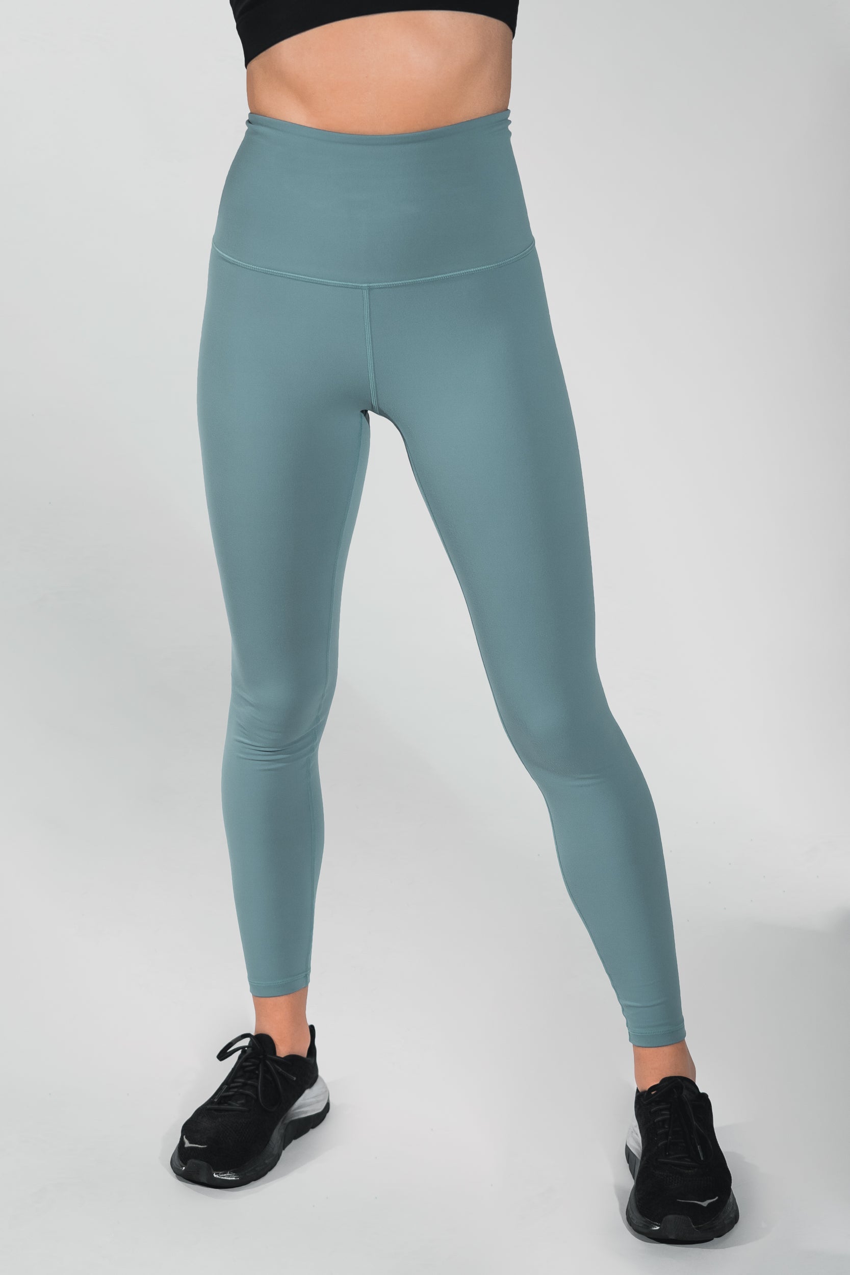 Women's Soft Leggings Teal-1